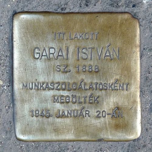 Stolpersteine rpd fejedelem tja 3-4 #1