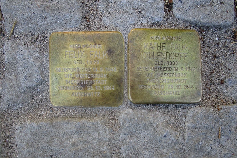 Stumbling Stones Sophiastraat 41 #1