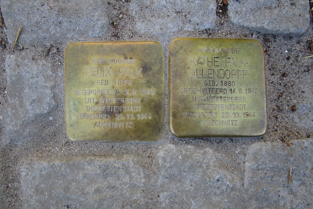 Stolpersteine Sophiastraat 41 #1