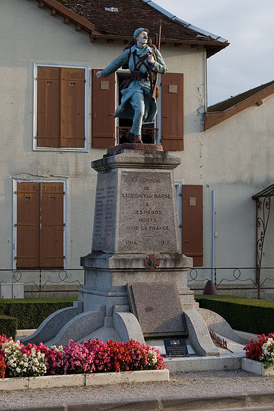 Oorlogsmonument Lusigny-sur-Barse