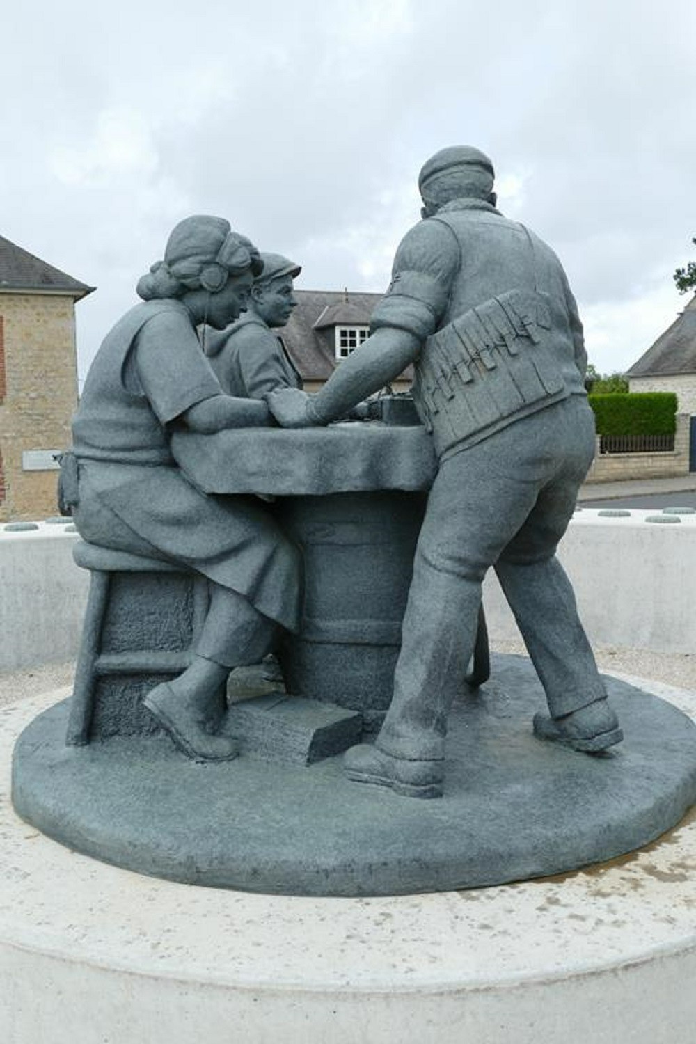 Normandy French Resistance Monument  -  Ste-Marie-du-Mont #5