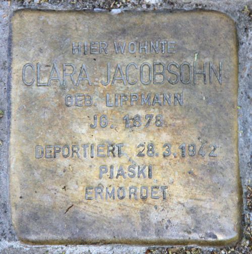 Stolpersteine Giesebrechtstrae 18 #1