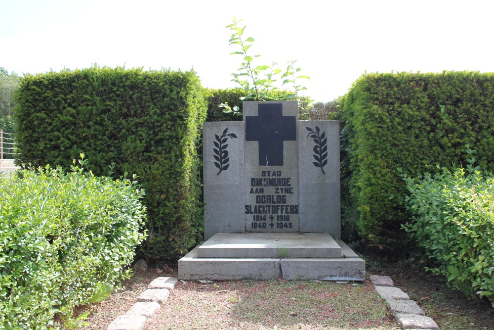 Oorlogsmonument Begraafplaats Diksmuide