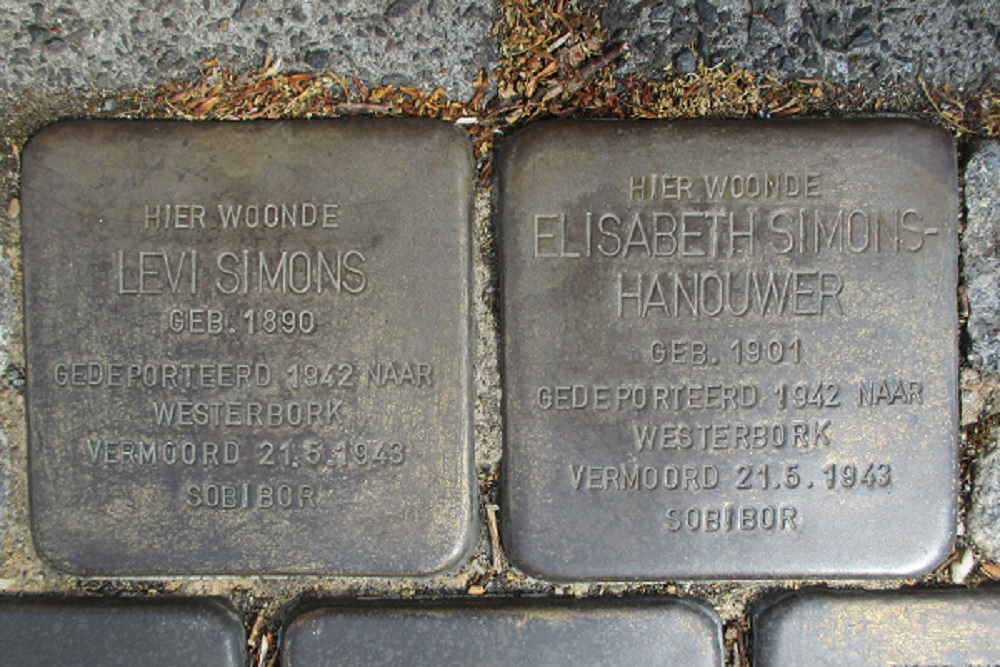 Stolpersteine Feiko Clockstraat 161 #2