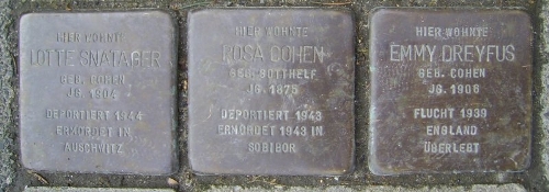 Stolpersteine Moltkestrae 12