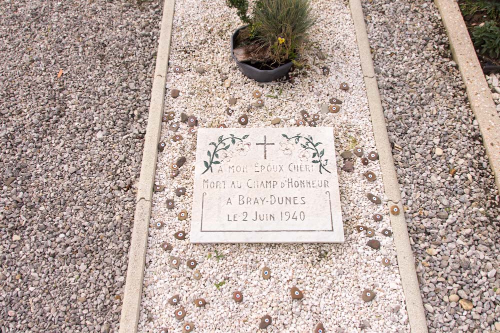 French War Grave Bray-Dunes #3