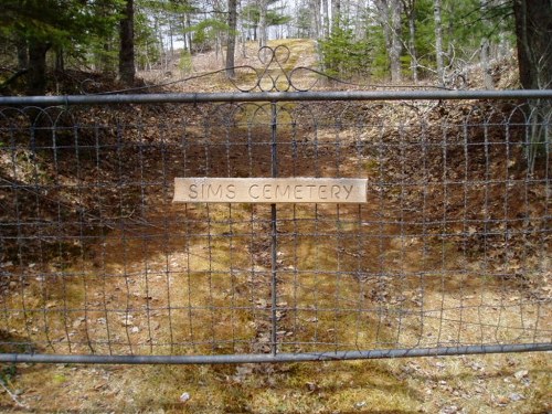 Oorlogsgraf van het Gemenebest Sim's Private Cemetery #1
