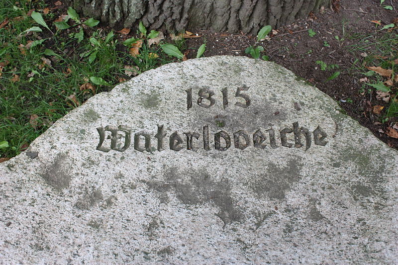 Memorial Oak Battle of Waterloo