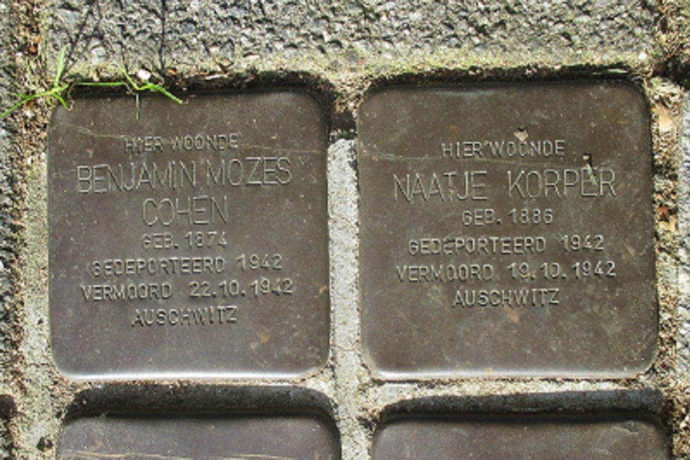 Stolpersteine Hoofdstraat 21 #2