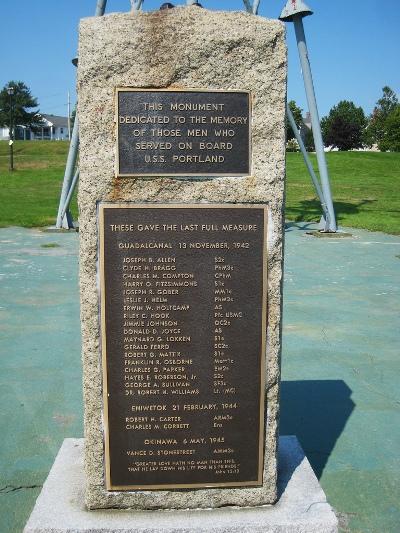 Portland Cruiser Memorial #2