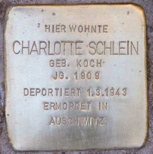 Stolpersteine Giesebrechtstrae 3 #3