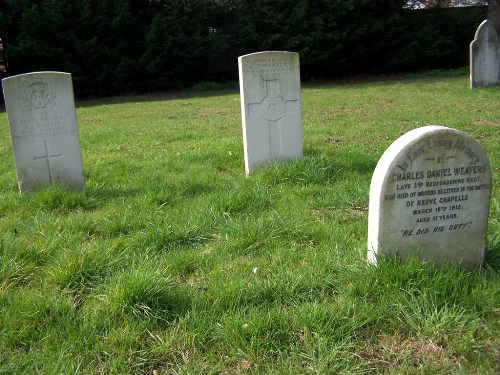 Commonwealth War Graves Holy Cross Old Cemetery