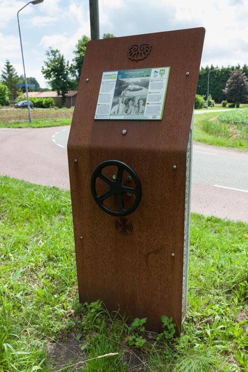 Liberation Route Marker 148: A German Wall #3