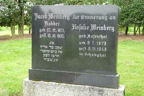 Remembrance Text Jewish Cemetery Buer #1