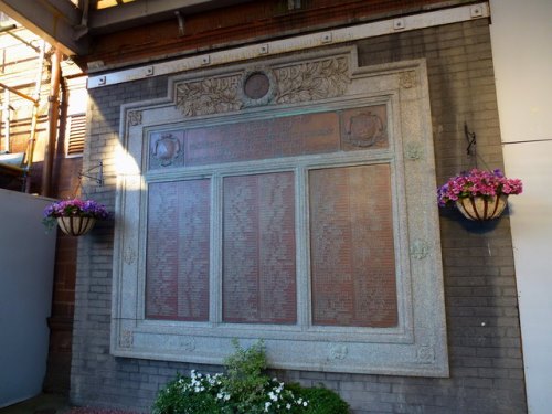 World War I Memorial Glasgow and South Western Railway