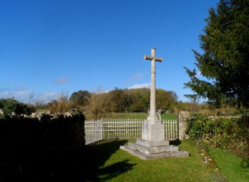 Oorlogsmonument Dinton #1