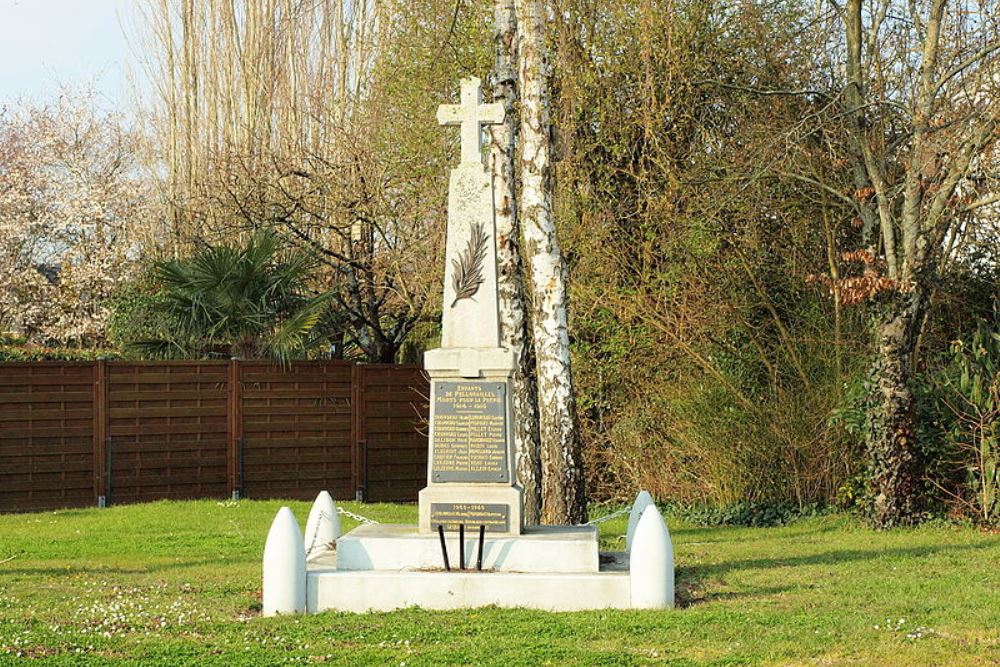 Oorlogsmonument Pellouailles-les-Vignes