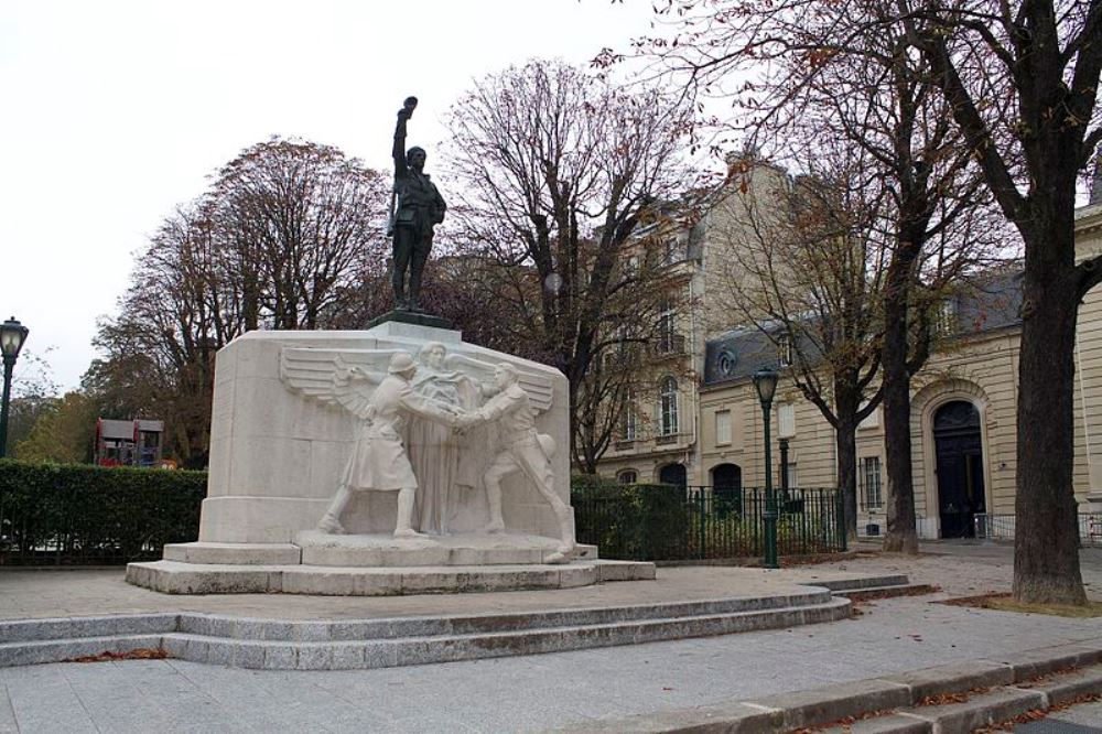 Monument Amerikaanse Vrijwilligers Eerste Wereldoorlog