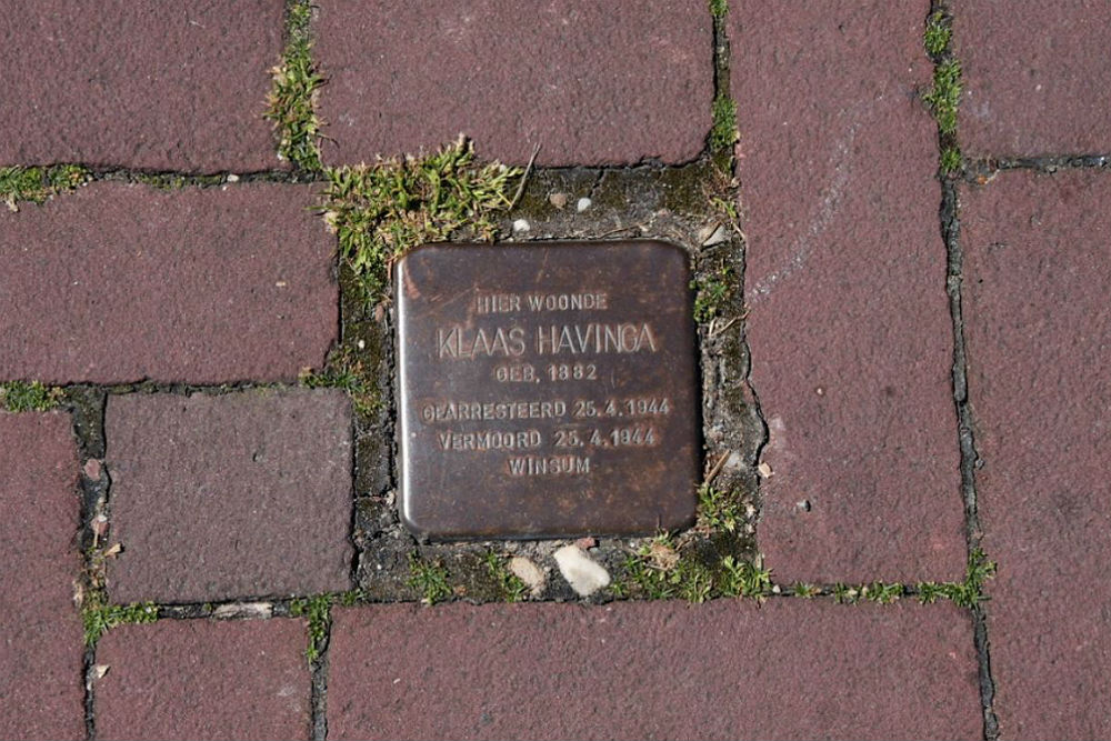 Stolperstein Boterdiep Westzijde 32 #1