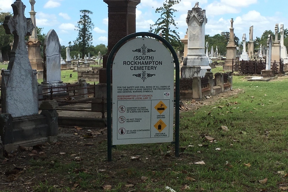 Commonwealth War Graves South Rockhampton Cemetery
