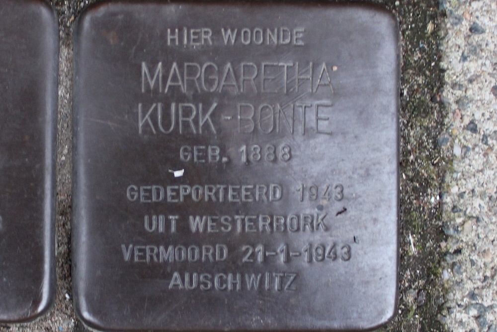 Stolpersteine President Brandstraat 33-61 #4