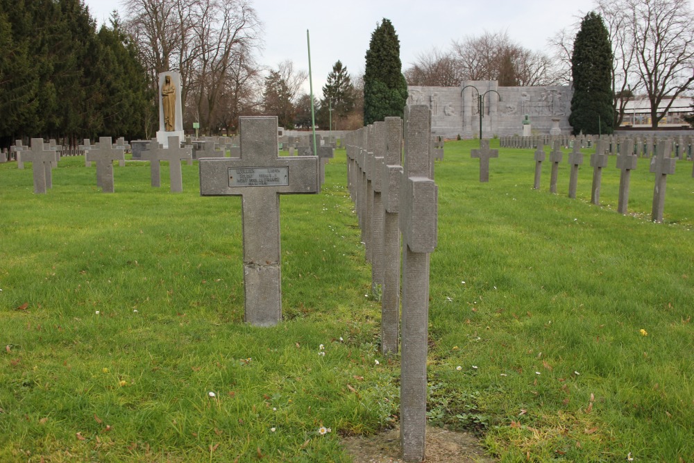 Franse Oorlogsgraven Lige Begraafplaats Robermont #4