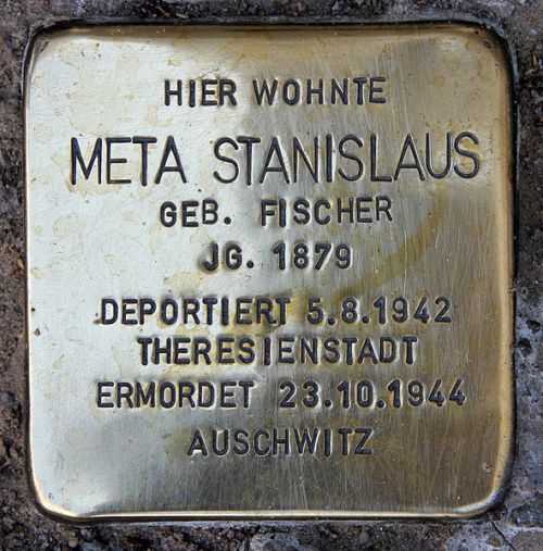 Stolpersteine Trautenaustrae 14 #3