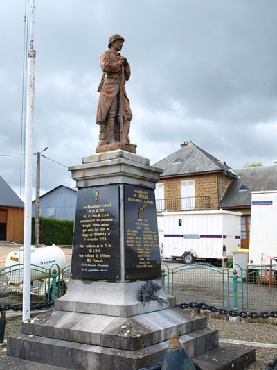 Oorlogsmonument Tannay #1