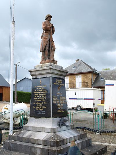 War Memorial Tannay #1