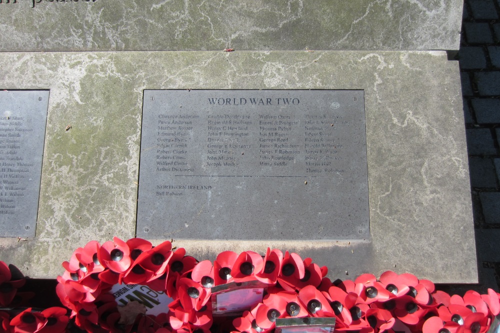 Oorlogsmonument West Auckland #4