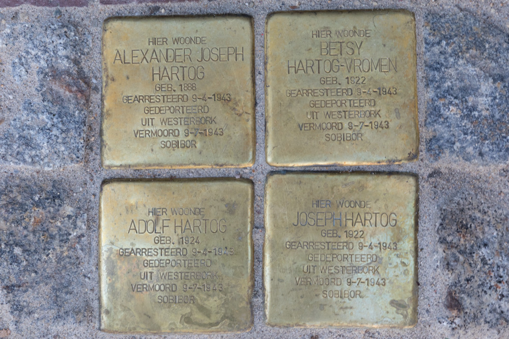 Stolpersteine Walderstraat 17 #1