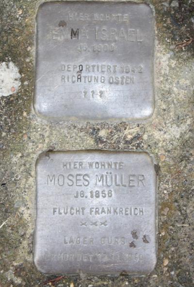 Stolpersteine Judenstrae 7