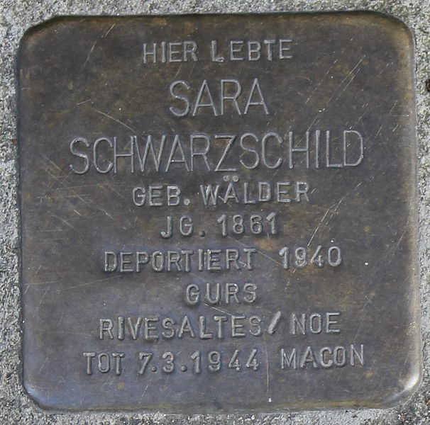 Stumbling Stones Steinstraße 30 #1