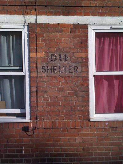Sign Air Raid Shelter Searles Road #1
