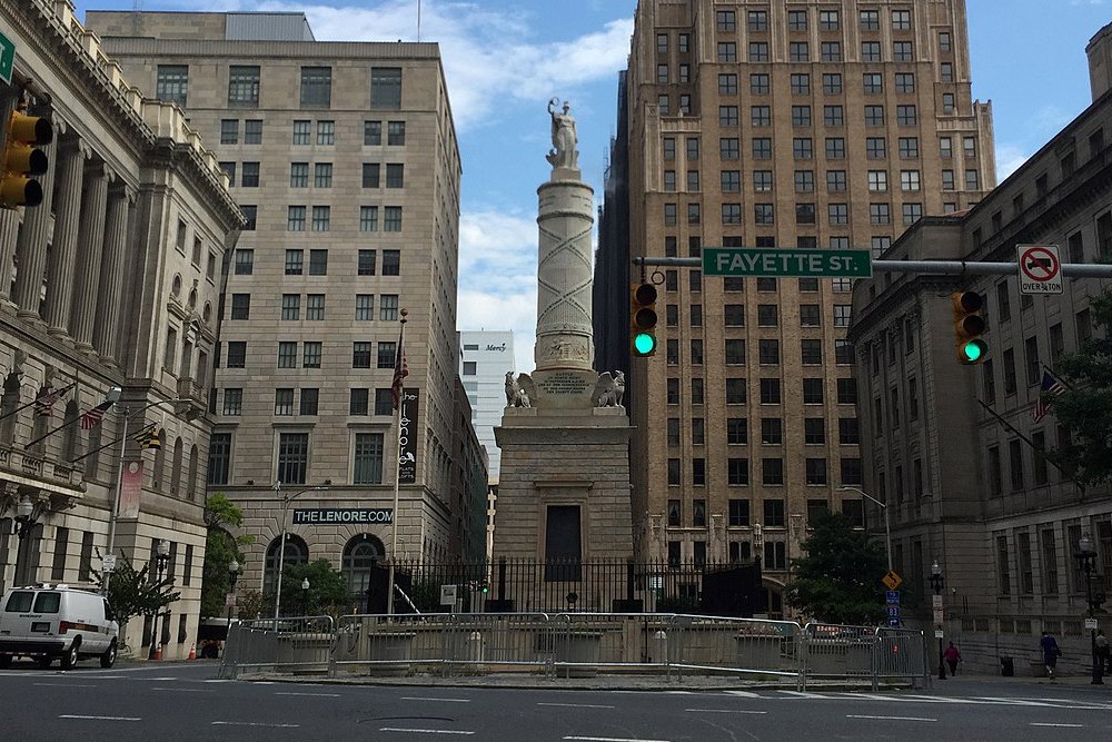 Monument Slag van Baltimore #1