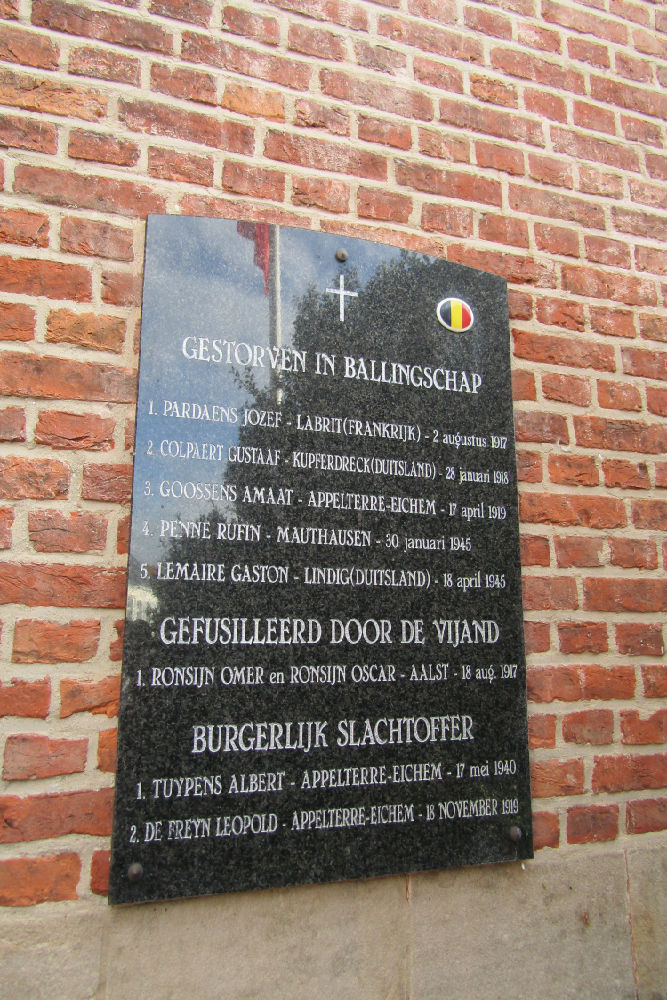 Oorlogsmonument Appelterre-Eichem #4