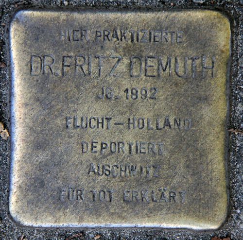 Stolperstein Onkel-Tom-Strae 91 #1