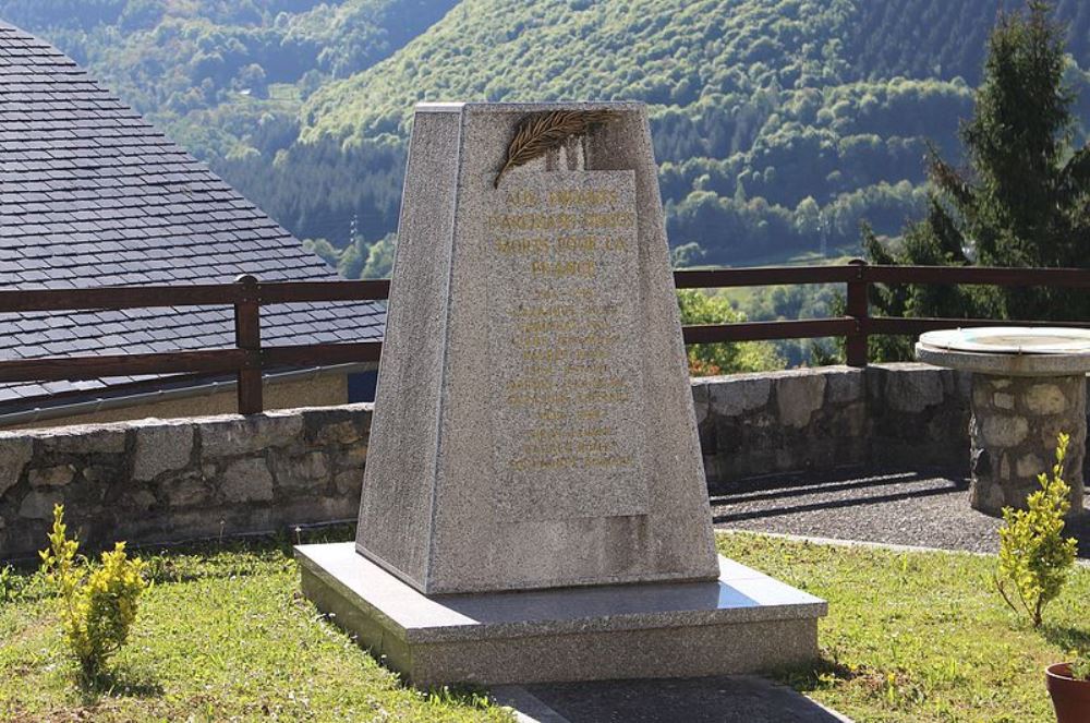 War Memorial Arcizans-Dessus