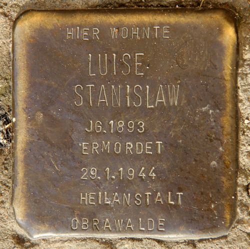 Stumbling Stone Scharnweberstraße 72 #1