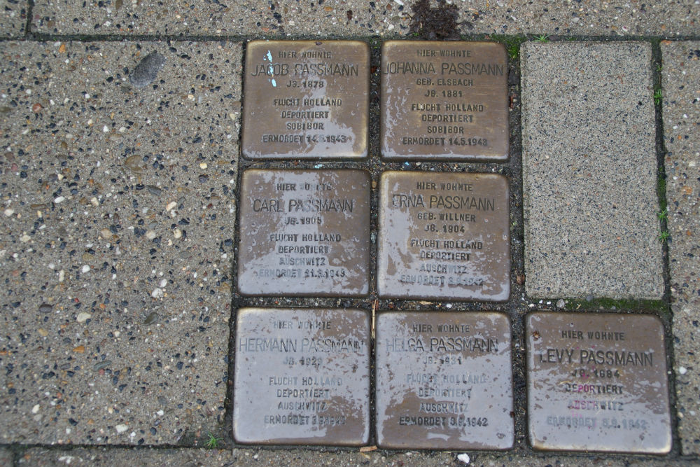 Stolpersteine Scharnstrae 14