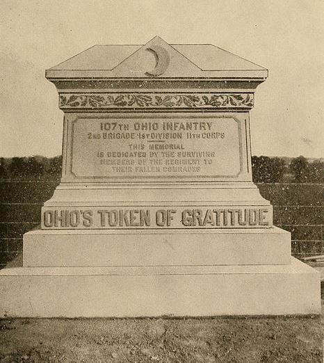 107th Ohio Volunteer Infantry Monument #1