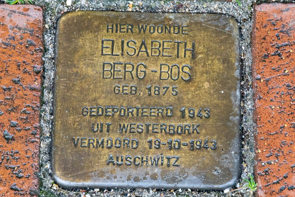 Stolpersteine Grotestraat 5 #2