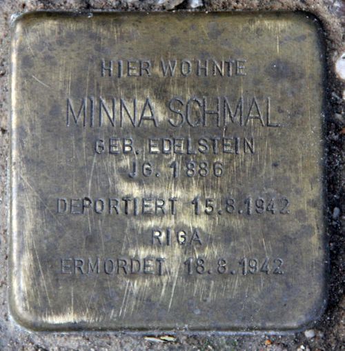 Stolpersteine Courbièrestraße 7 #4