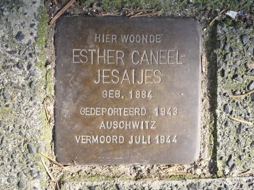 Stolperstein Geraniumstraat 3 #1