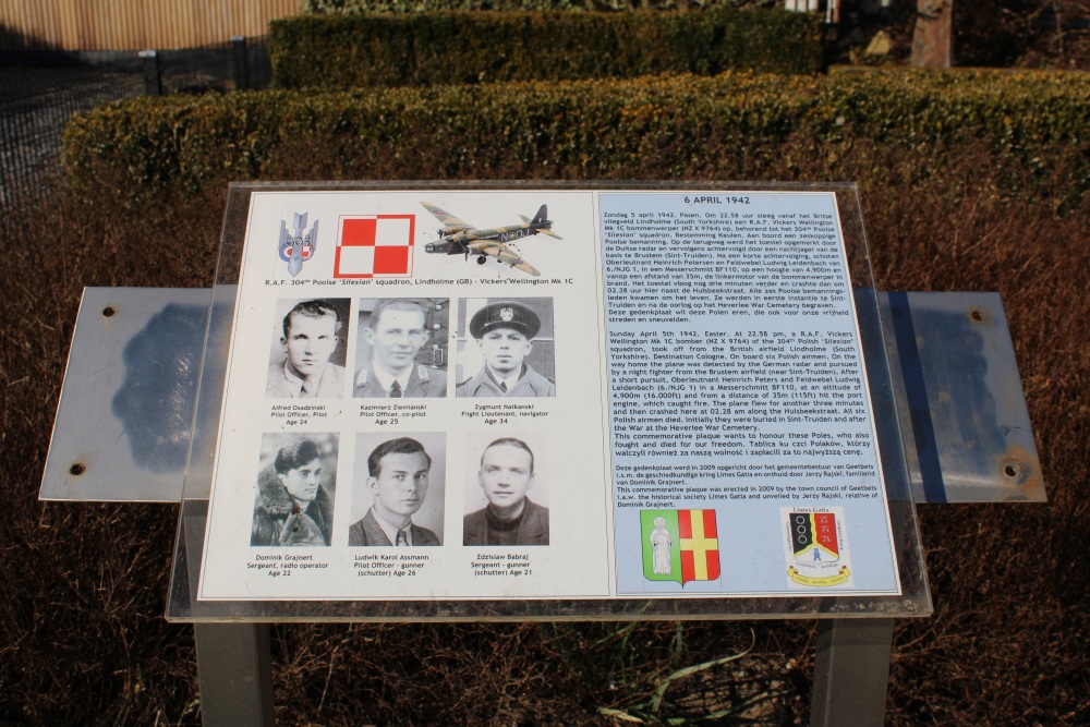 Crashlocatie R.A.F. Vickers Wellington Mk 1C Geetbets #2