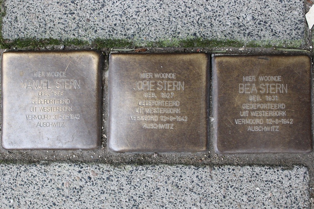 Stolpersteine Rubensstraat 57 #1