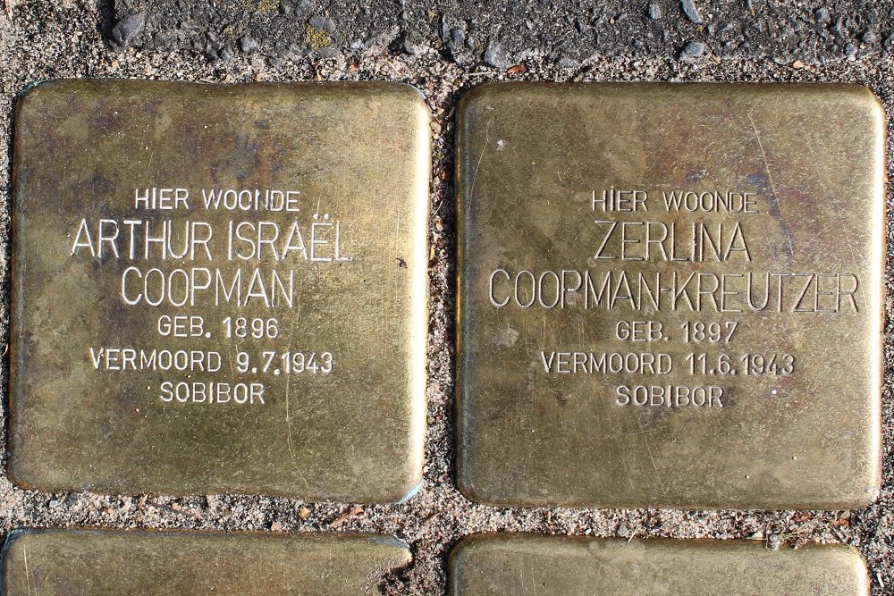 Stolpersteine Silenenstraat 15 #2