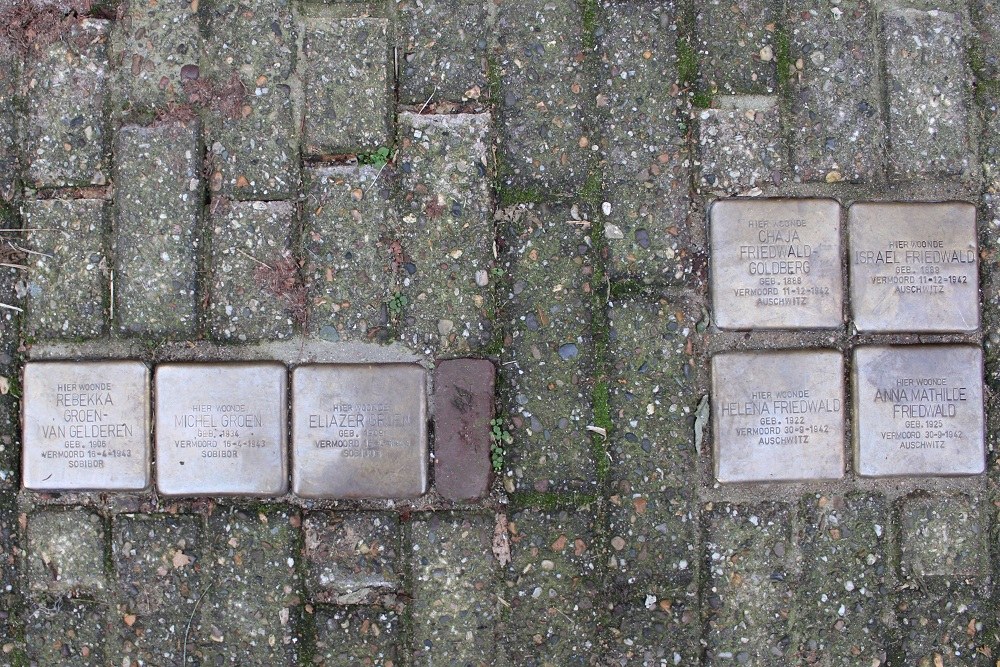 Stumbling Stones Utrechtsedwarsstraat 92 #1