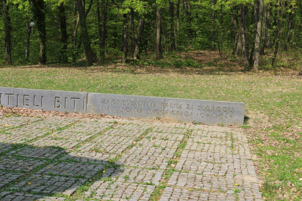 Monument Omgekomen Verzetsmensen Zagreb #5