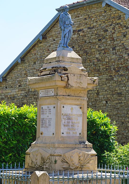 Oorlogsmonument Mailleroncourt-Charette